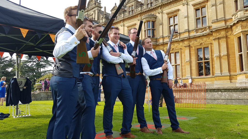 Clayzer Laser Clay Pigeon Shooting & Wedding Entertainment